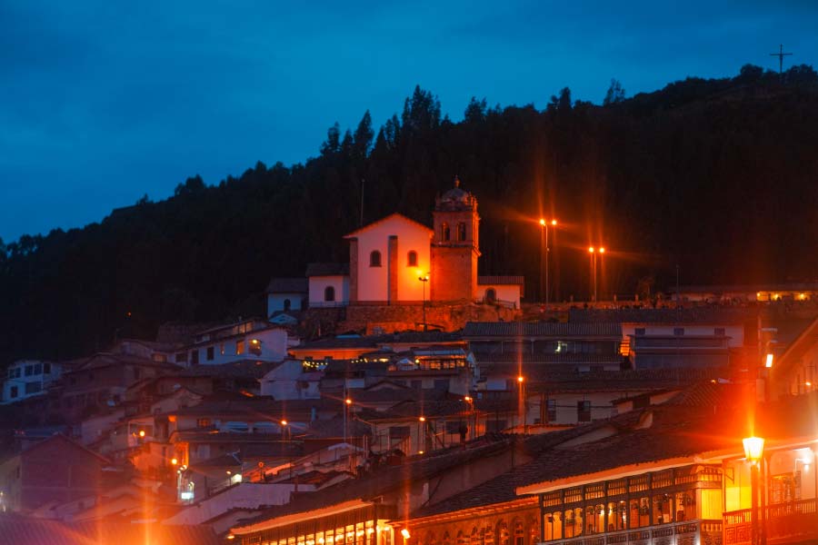 Tour nocturno en Cusco