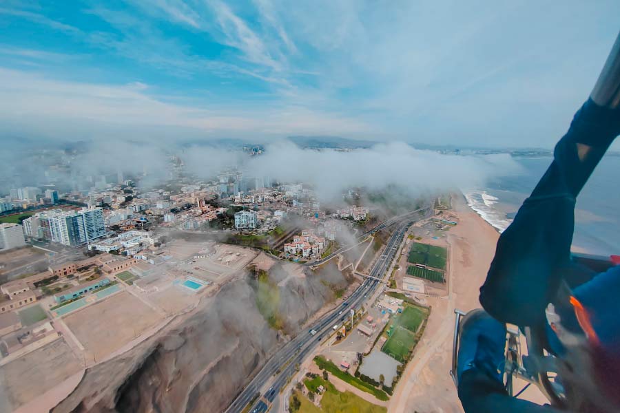 parapente a motor Paratrike en Lima