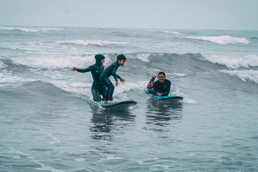 clases de surf en Lima